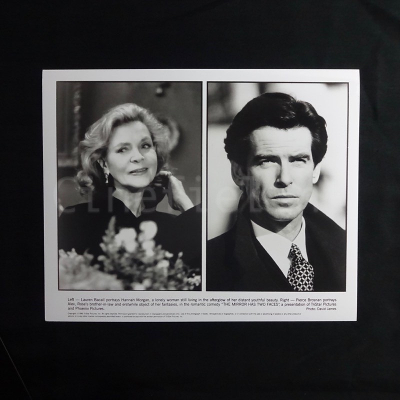 The Mirror has Two Faces - Press Photo Movie Still Pierce Brosnan Lauren Bacall