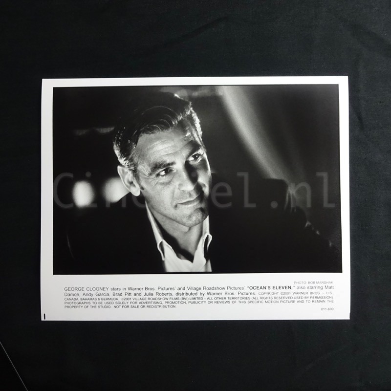 Ocean’s Eleven - Press Photo Movie Still Steven Soderbergh 2001 George Clooney