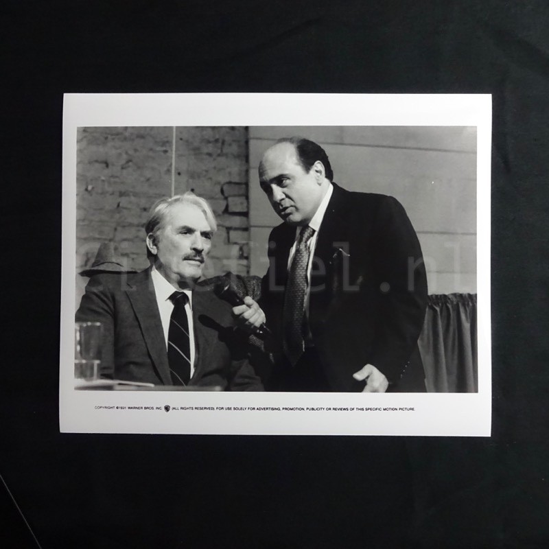 Other People’s Money - Press Photo Movie Still Jewison Danny DeVito Gregory Peck