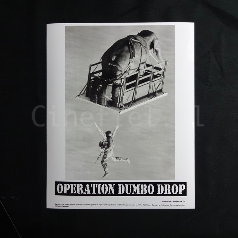 Operation Dumbo Drop - Disney Press Photo Movie Still Simon Wincer Elephant