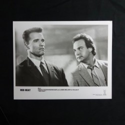 Red Heat Press Photo Movie Still Walter Hill Arnold Schwarzenegger Jim Belushi 3