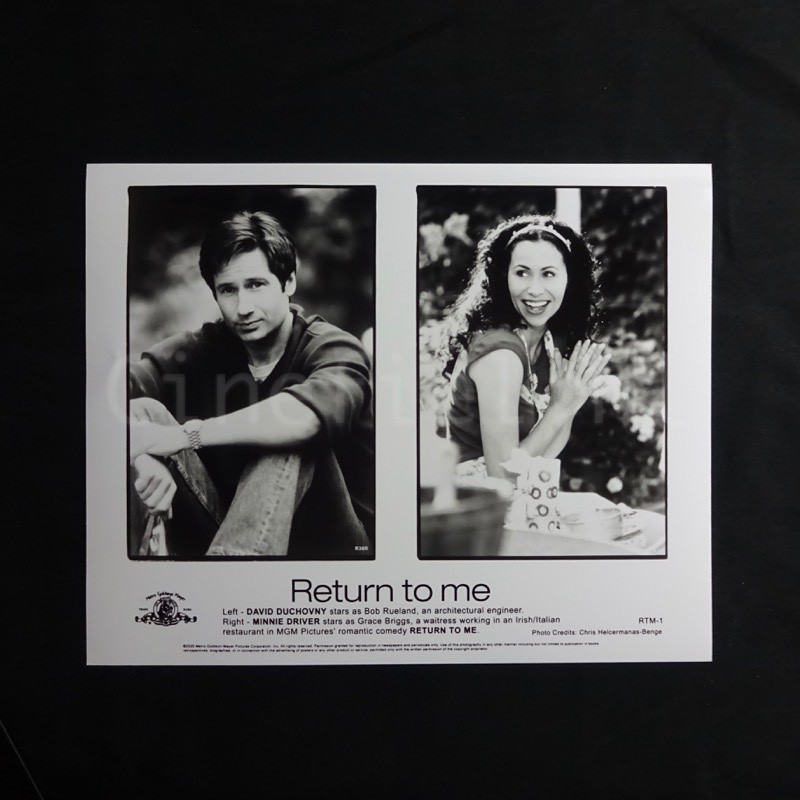 Return To Me - Press Photo Movie Still Bonnie Hunt David Duchovny Minnie Driver