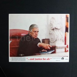 …And Justice For All - Lobby Card 8x10” Photo Still Norman Jewison John Forsythe