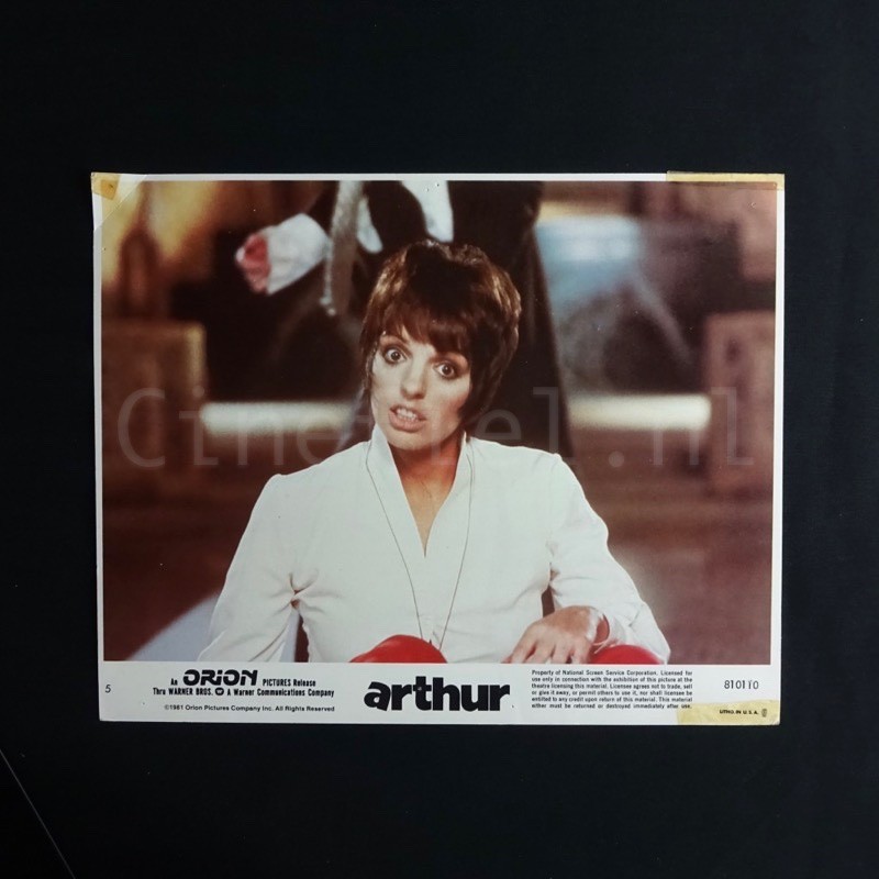 Arthur - Lobby Card 8x10” Photo Still Steve Gordon 1981 Liza Minnelli Orion
