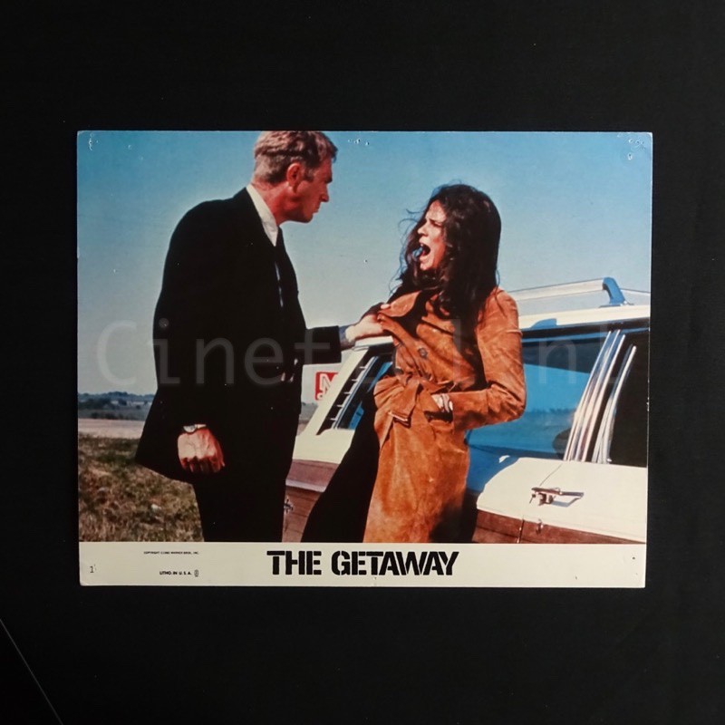 The Getaway - Lobby Card Movie Still Sam Peckinpah Steve McQueen Ali MacGraw 1