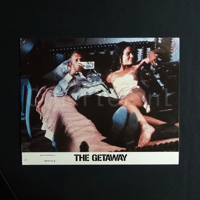 The Getaway - Lobby Card Photo Still Sam Peckinpah Steve McQueen Ali MacGraw 2