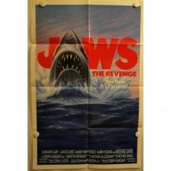 Jaws The Revenge 1987 US One Sheet Movie Poster Original 68x104cm Joseph Sargent