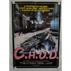 C.H.U.D. - 1984 NL Dutch Movie Poster Original 56x79cm Douglas Cheek John Heard