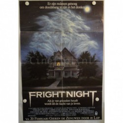 Fright Night 1985 NL Dutch One Sheet Movie Poster Original 69x100cm Tom Holland