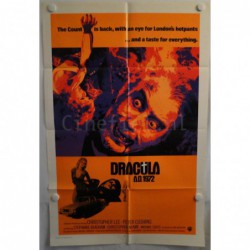 Dracula A.D. 1972 - US One Sheet Foreign Movie Poster Original Alan Gibson