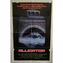 Alligator - 1980 US One Sheet Movie Poster Original 68x104cm Lewis Teague