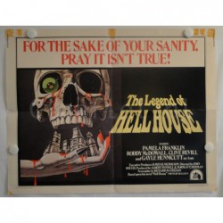 The Legend of Hell House - 1973 US Half Sheet Movie Poster Original John Hough