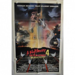 A Nightmare on Elm Street 4: The Dream Master Movie Poster Original Renny Harlin