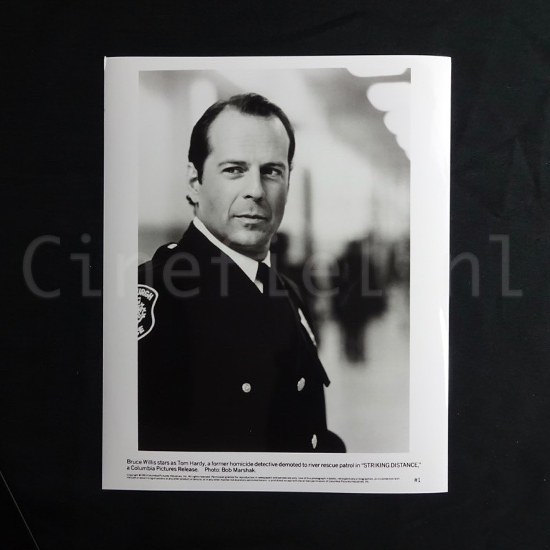 Striking Distance - Press Photo Movie Still Rowdy Herrington 1993 Bruce Willis