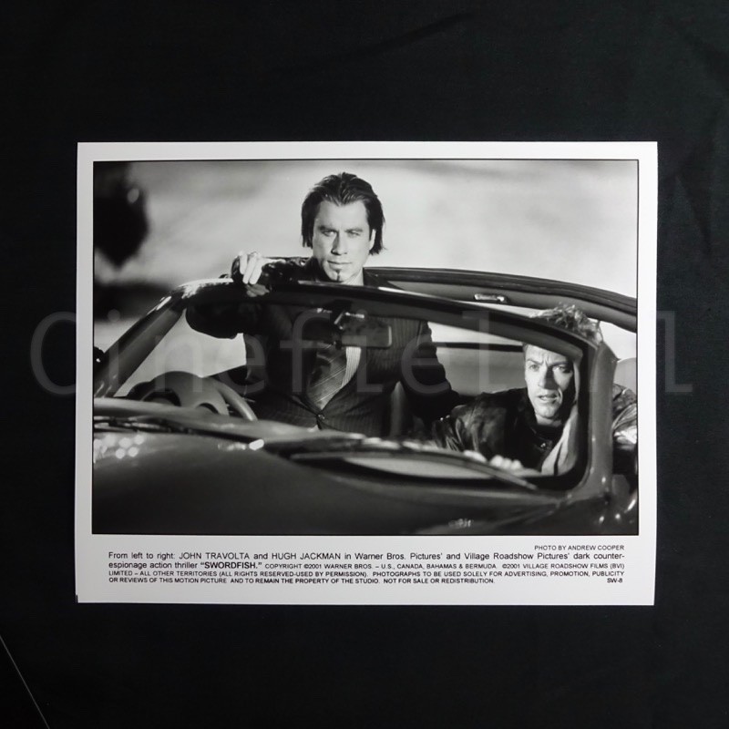 Swordfish - Press Photo Movie Still Dominic Sena 2001 John Travolta Hugh Jackman