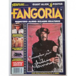 Fangoria 3 NM 1979 Arabian Adventure Alien poster Fantasy Film Magazine Horror