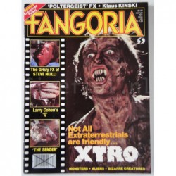 Fangoria No 24 - 1982 M/NM XTRO Larry Cohen’s Q Poltergeist Horror Film Magazine