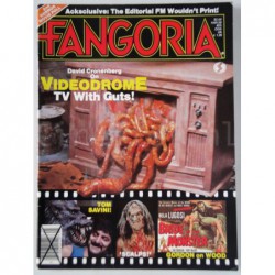 Fangoria No 25 - 1983 M/NM Videodrome Cronenberg Tom Savini Horror Film Magazine