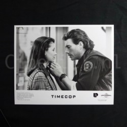 Timecop - Press Photo Movie Still Peter Hyams Jean-Claude Van Damme Mia Sara