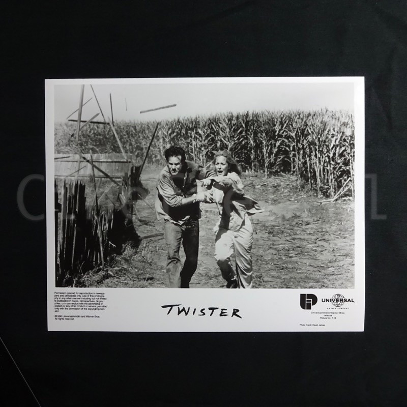 Twister - Press Photo Movie Still Jan de Bont 1996 Helen Hunt Bill Paxton - 1
